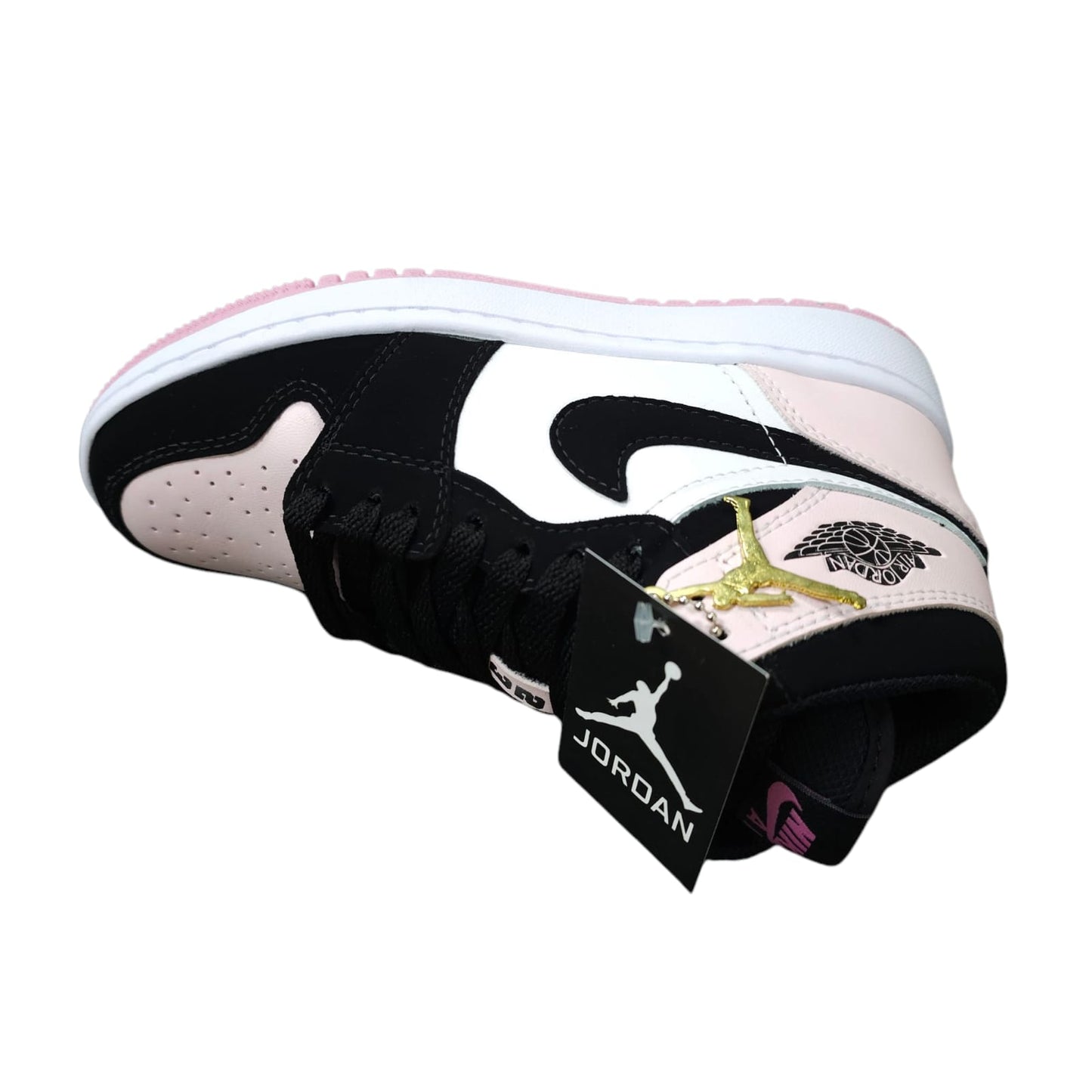 Tenis Nike Jordán Retro 1 Replica AAA Black Pink Coleccion
