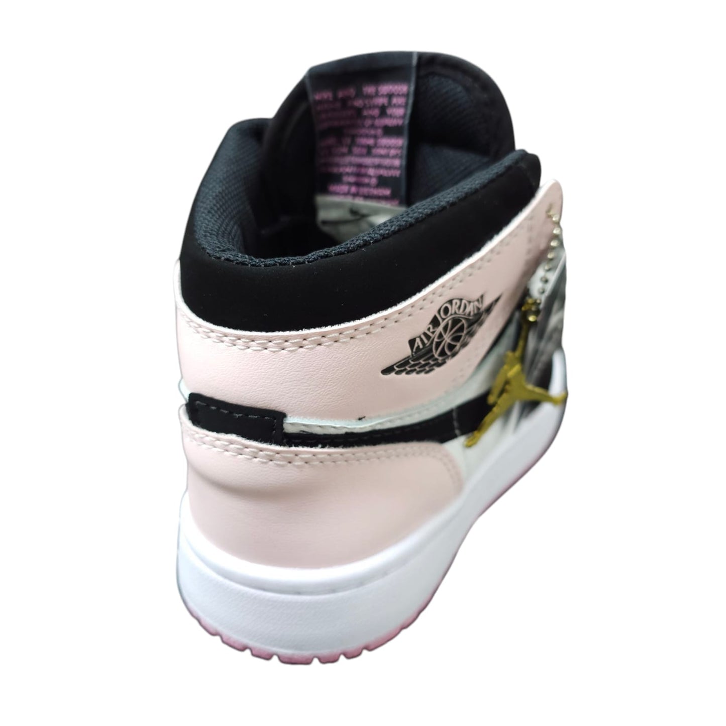 Tenis Nike Jordán Retro 1 Replica AAA Black Pink Coleccion