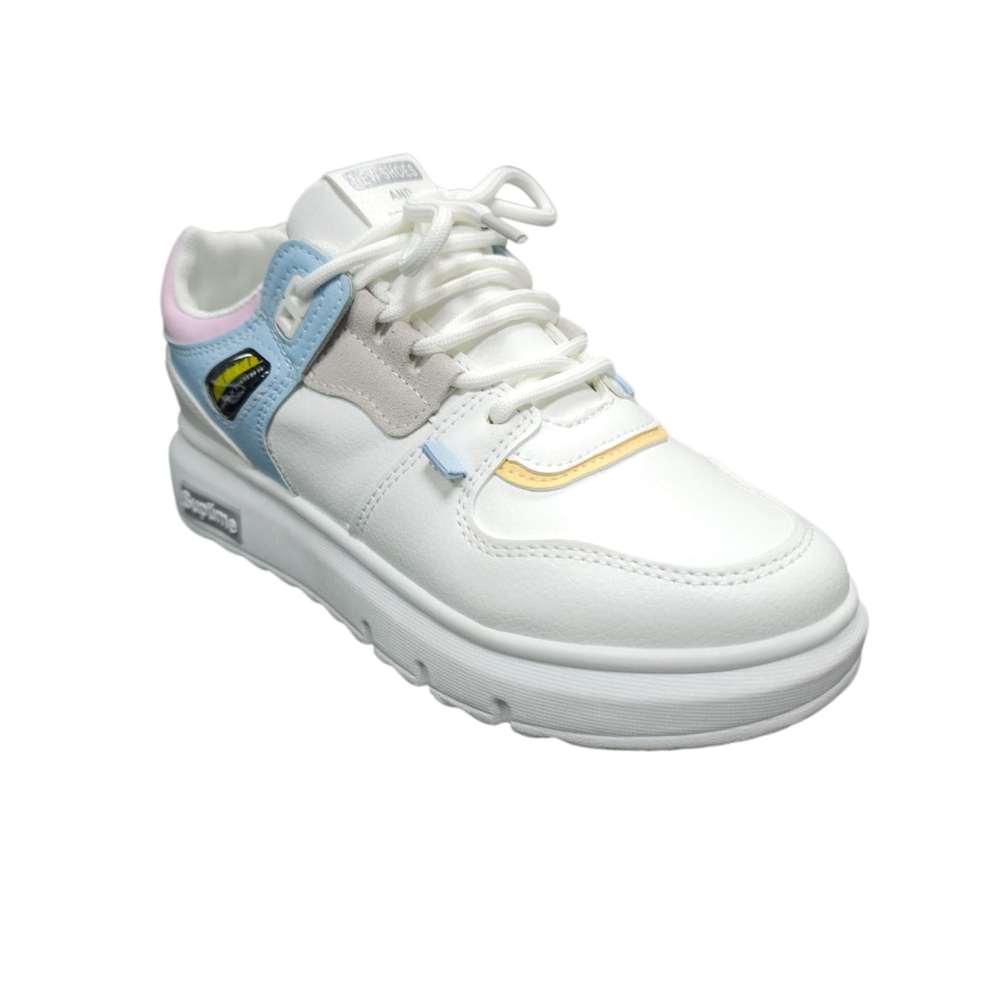 Tenis Con Plataforma Suela Mediana Importados Moda 2025 Blue