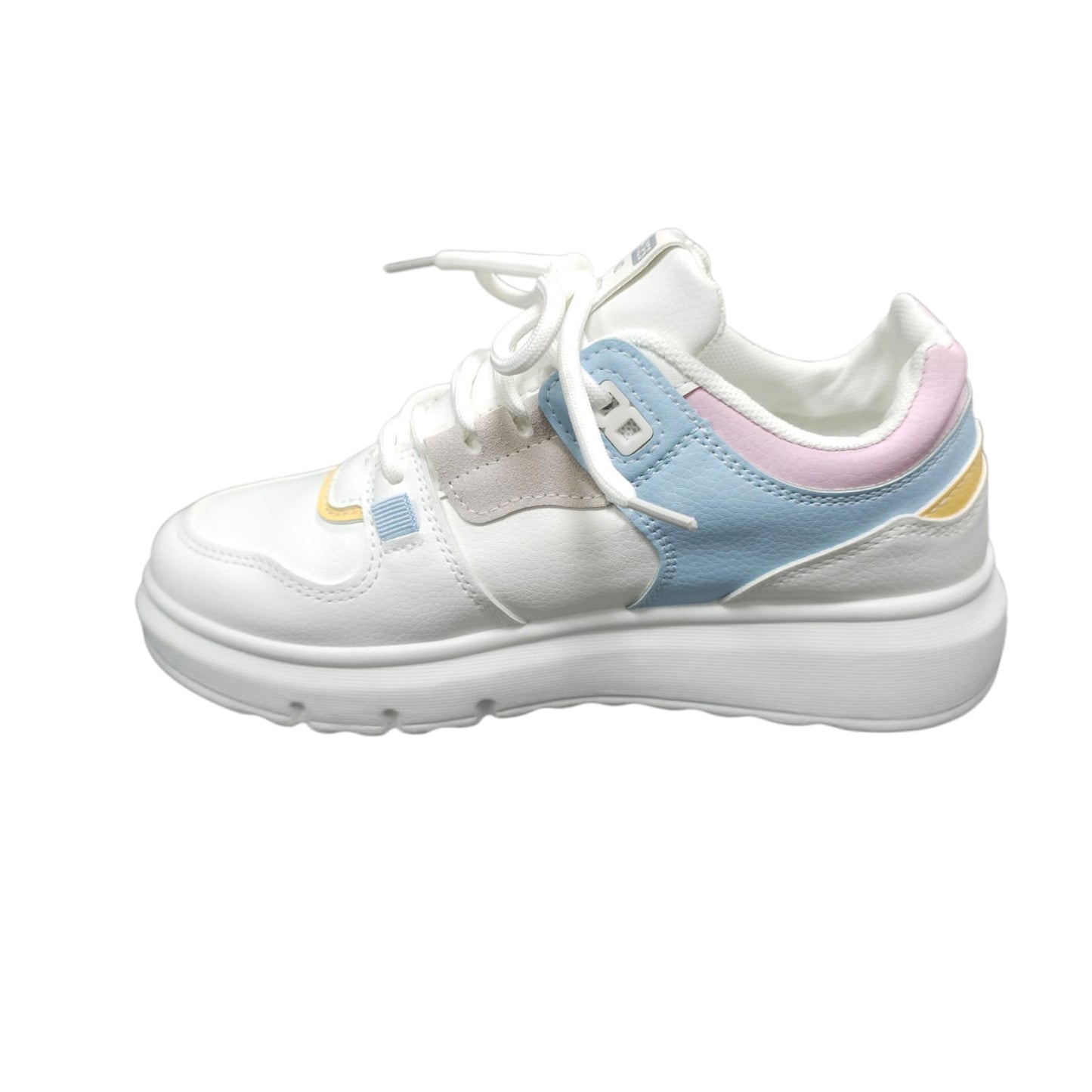 Tenis Con Plataforma Suela Mediana Importados Moda 2025 Blue