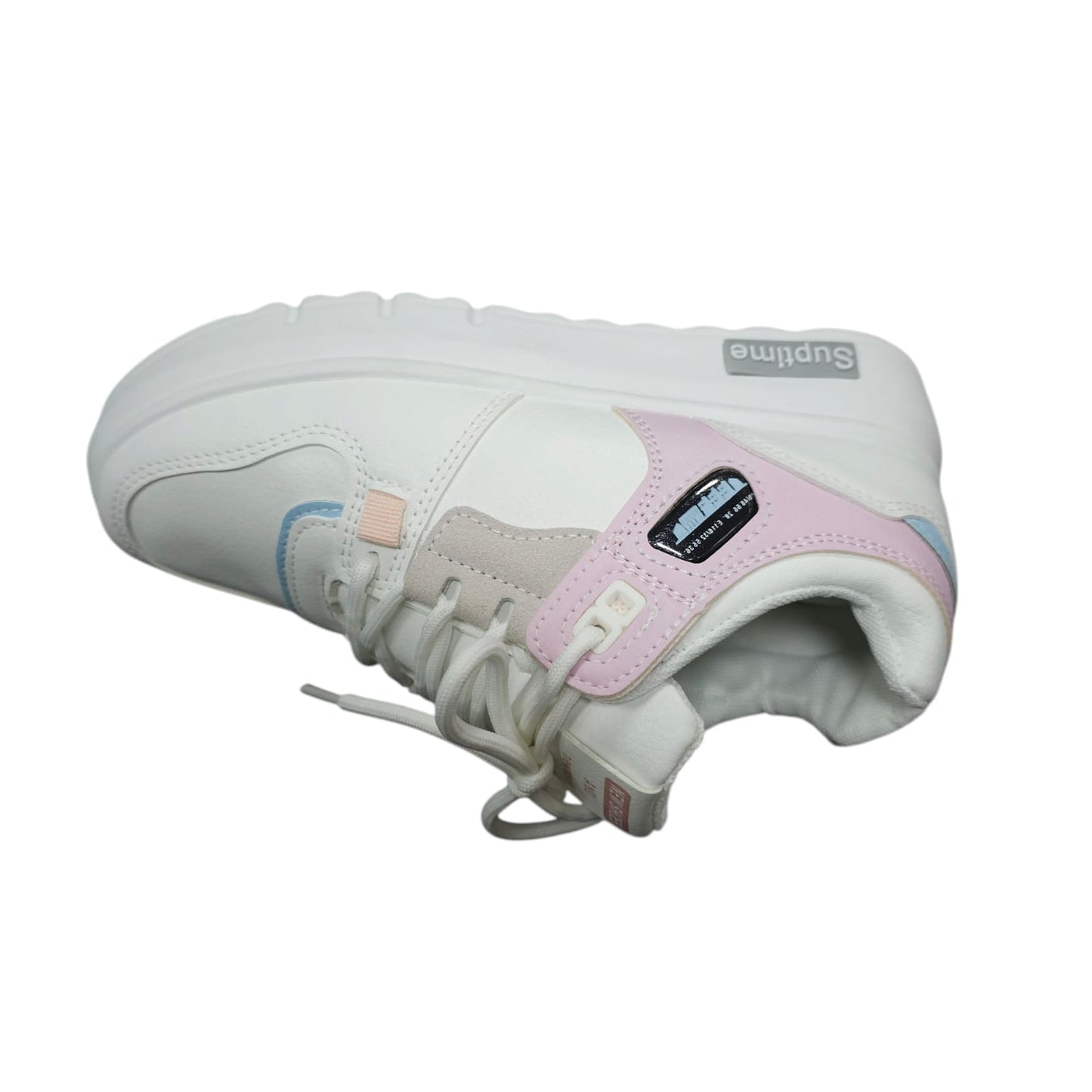 Tenis Con Plataforma Suela Mediana Importados Moda 2025 Pink