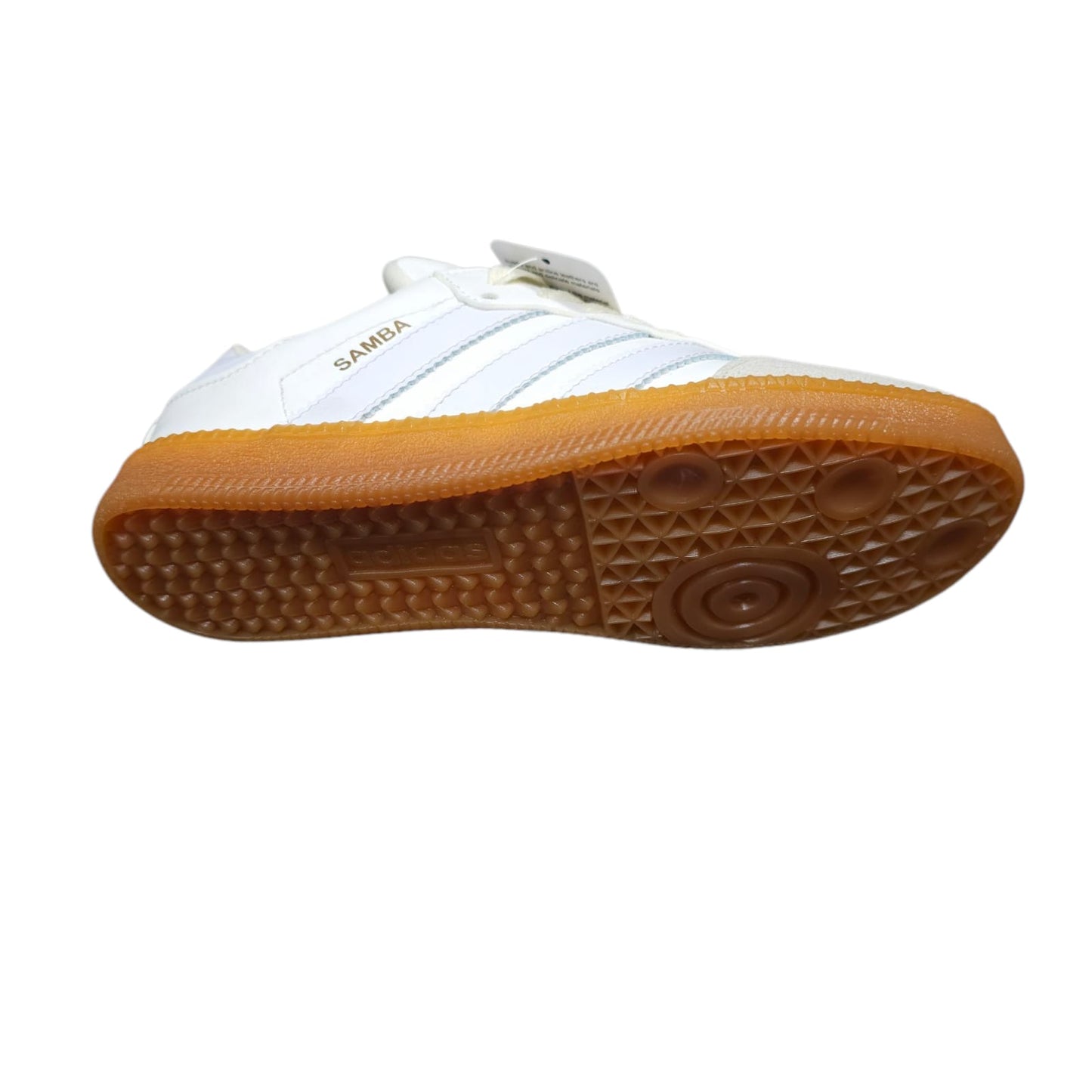Tenis Adidas Samba White Suela Plana Replica AAA Beige