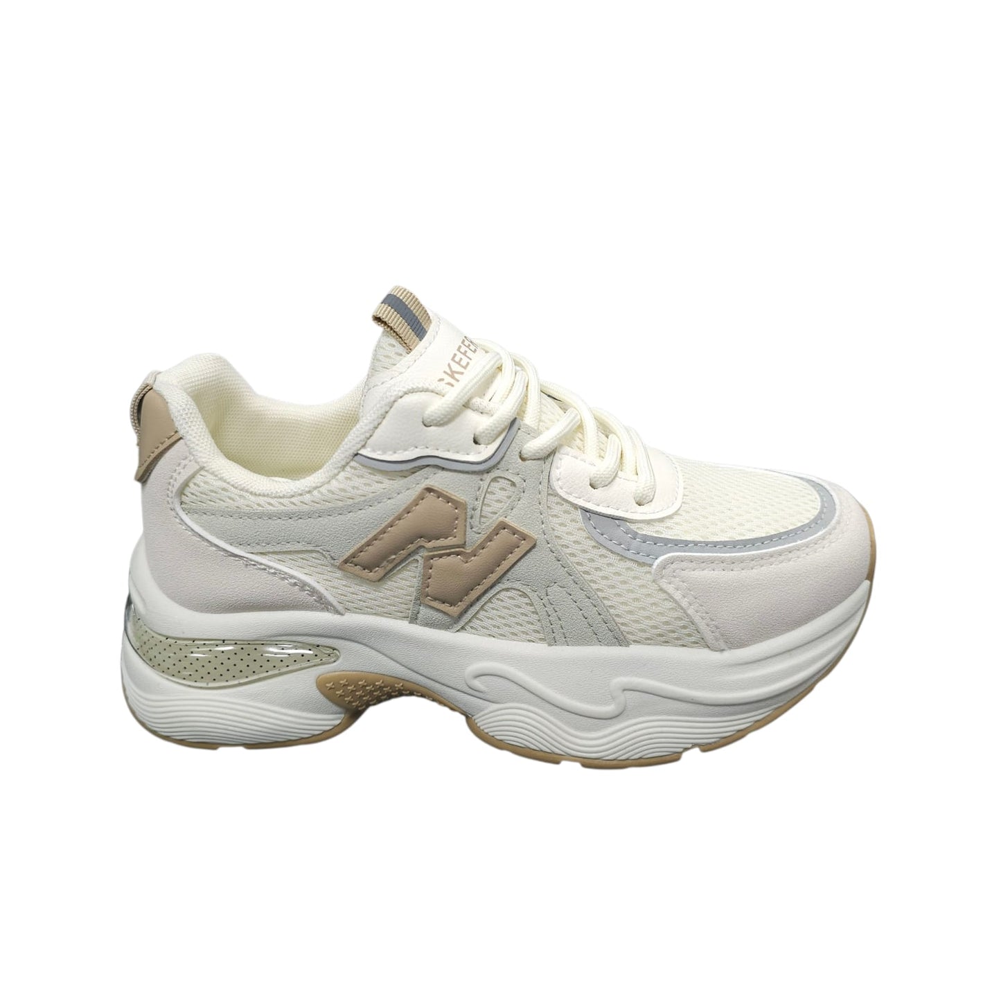 Plataforma Suela Alta Moda 2025 New Colección Fashion Beige