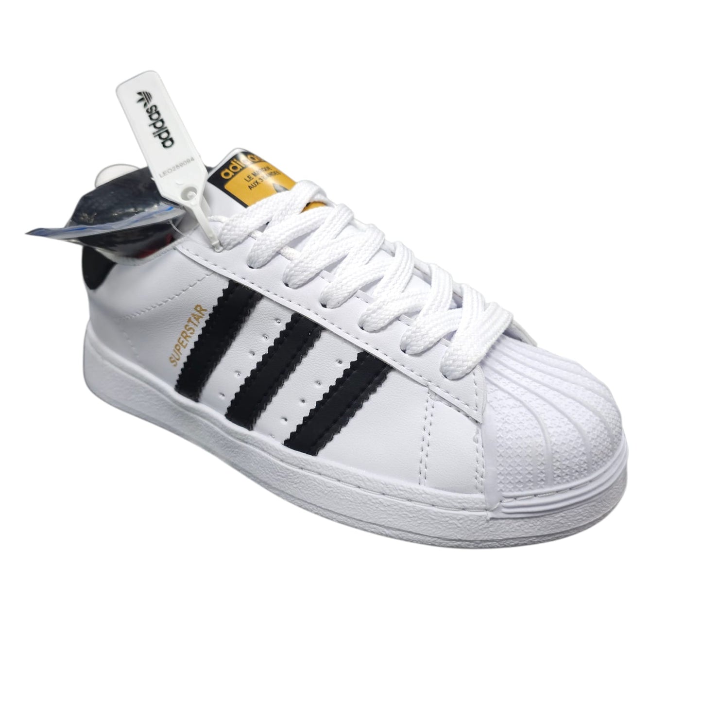 Tenis Adidas Super Star R-eplica 2A Blanco Negro