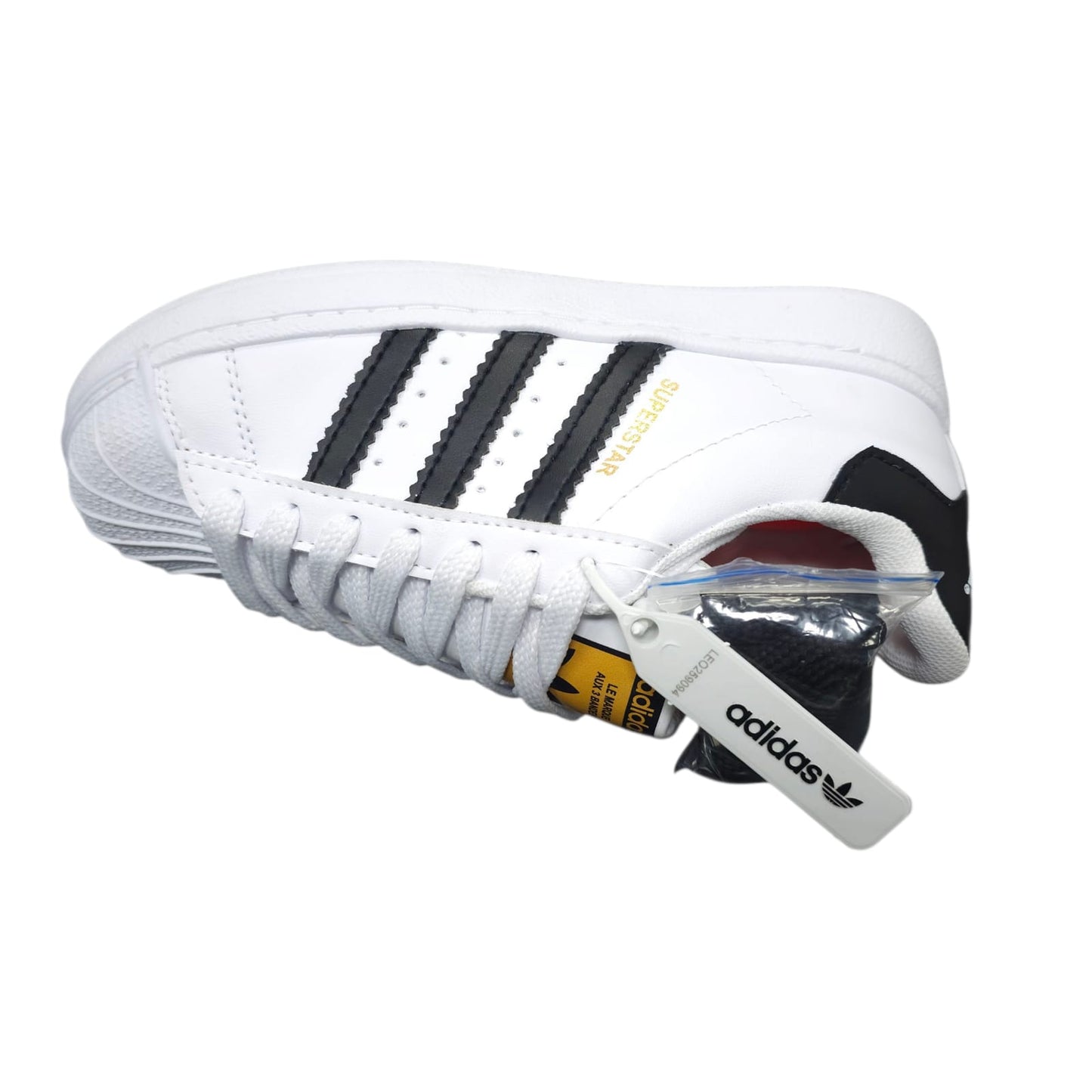 Tenis Adidas Super Star R-eplica 2A Blanco Negro