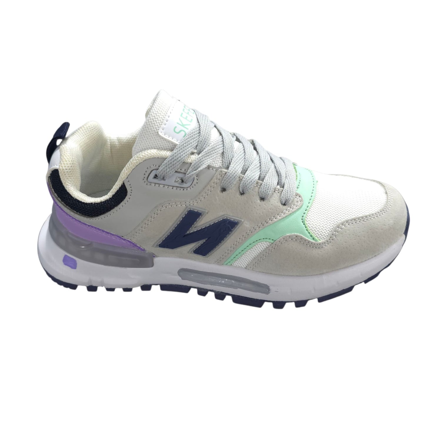 Tenis Importados Para Dama Combinan Estilo y Confort Grey