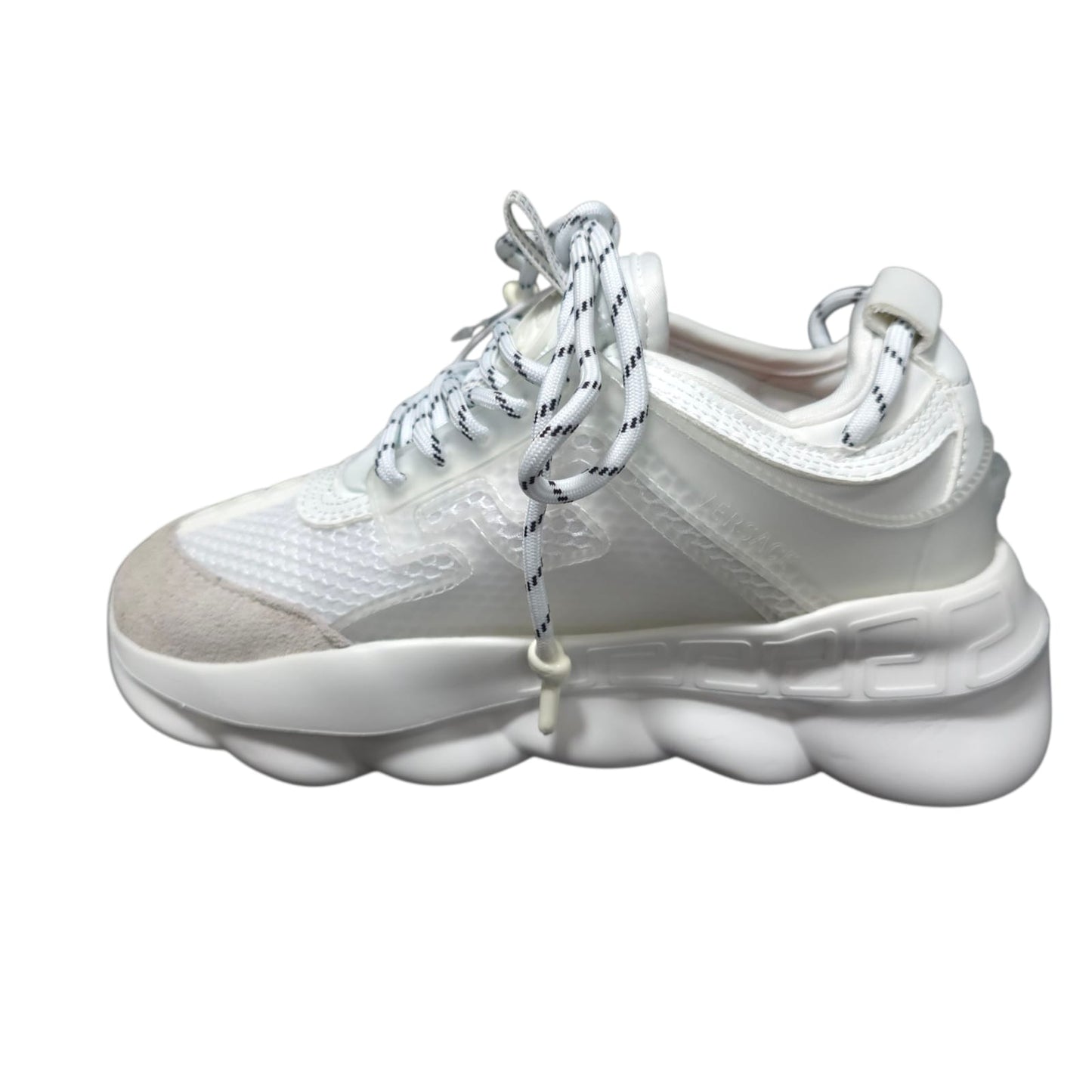 Tenis Versace Chain Importados Reaction White