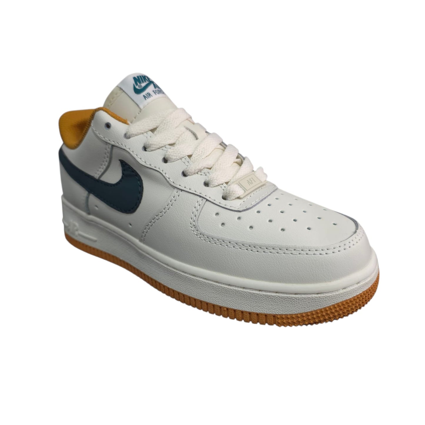 Tenis Importados Nike Air Force 1 Beige Green Replica AAA