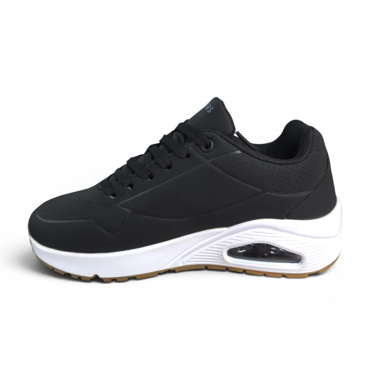 Tenis Skeachers Lifestyle Importados Replica AAA Black White