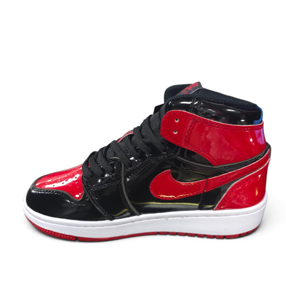 Tenis Jordan Retro 1 Negro Rojo Calidad AAA
