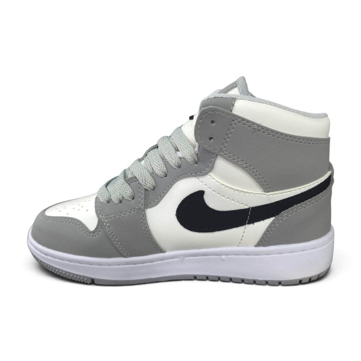 Tenis Jordan Retro 1 Gris Calidad AA