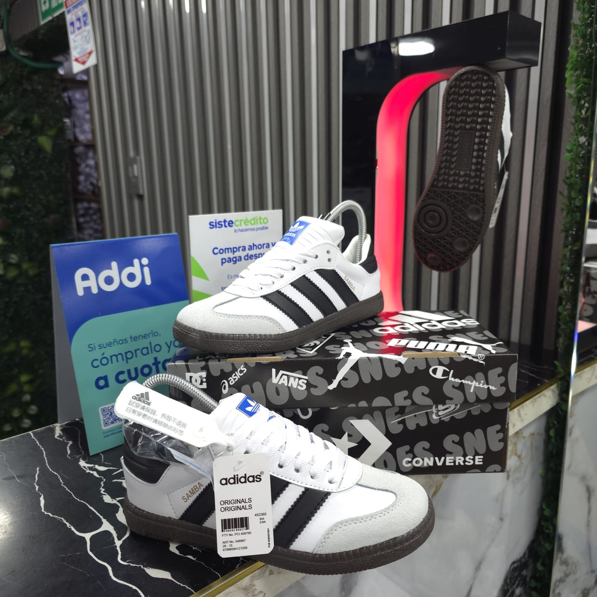 Tenis Adidas Samba Replica AA