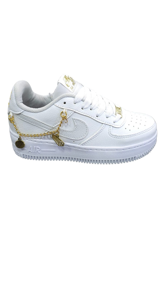 Tenis Nike Af1 Calidad AA Nacionales Con Cadena De Lujo
