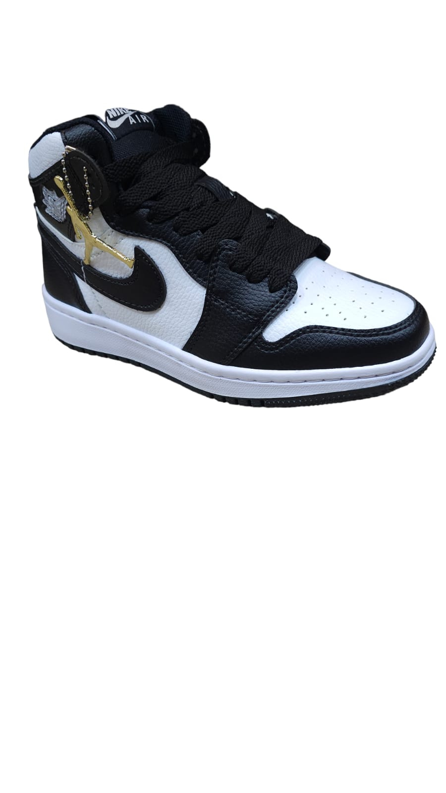 Tenis Jordan Retro 1 Negro-Blanco Calidad AAA