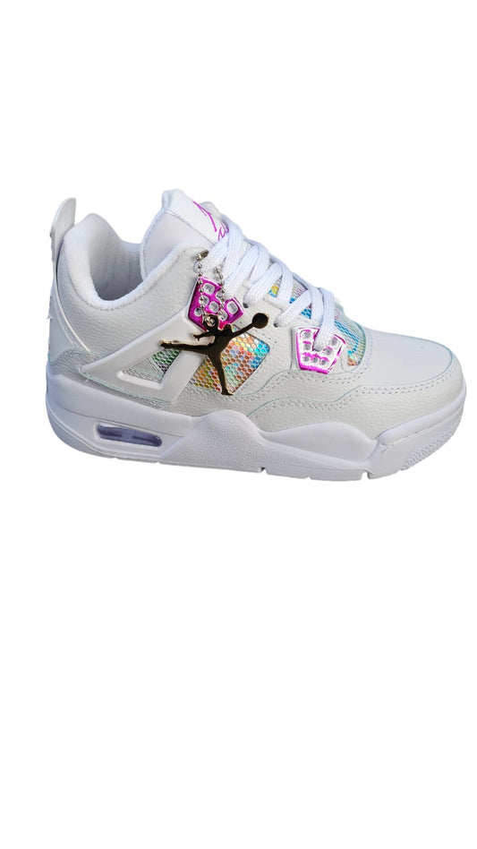 Tenis Jordan Retro 4 Dama Calidad 3-A
