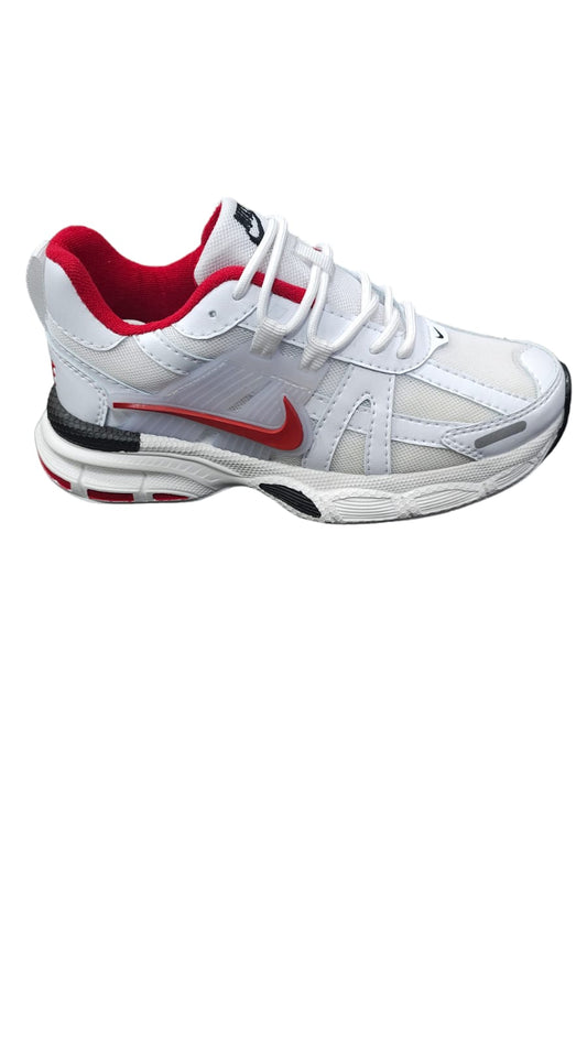 Tenis Nike 393 Nueva Edición Blanco Rojo