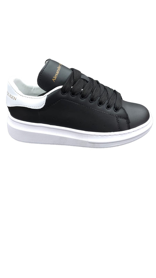 Tenis Alexander McQueen R-eplica 2-A Negro Blanco