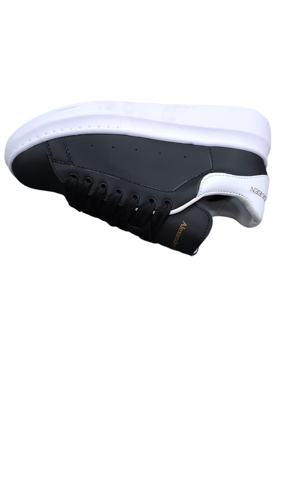 Tenis Alexander McQueen R-eplica 2-A Negro Blanco