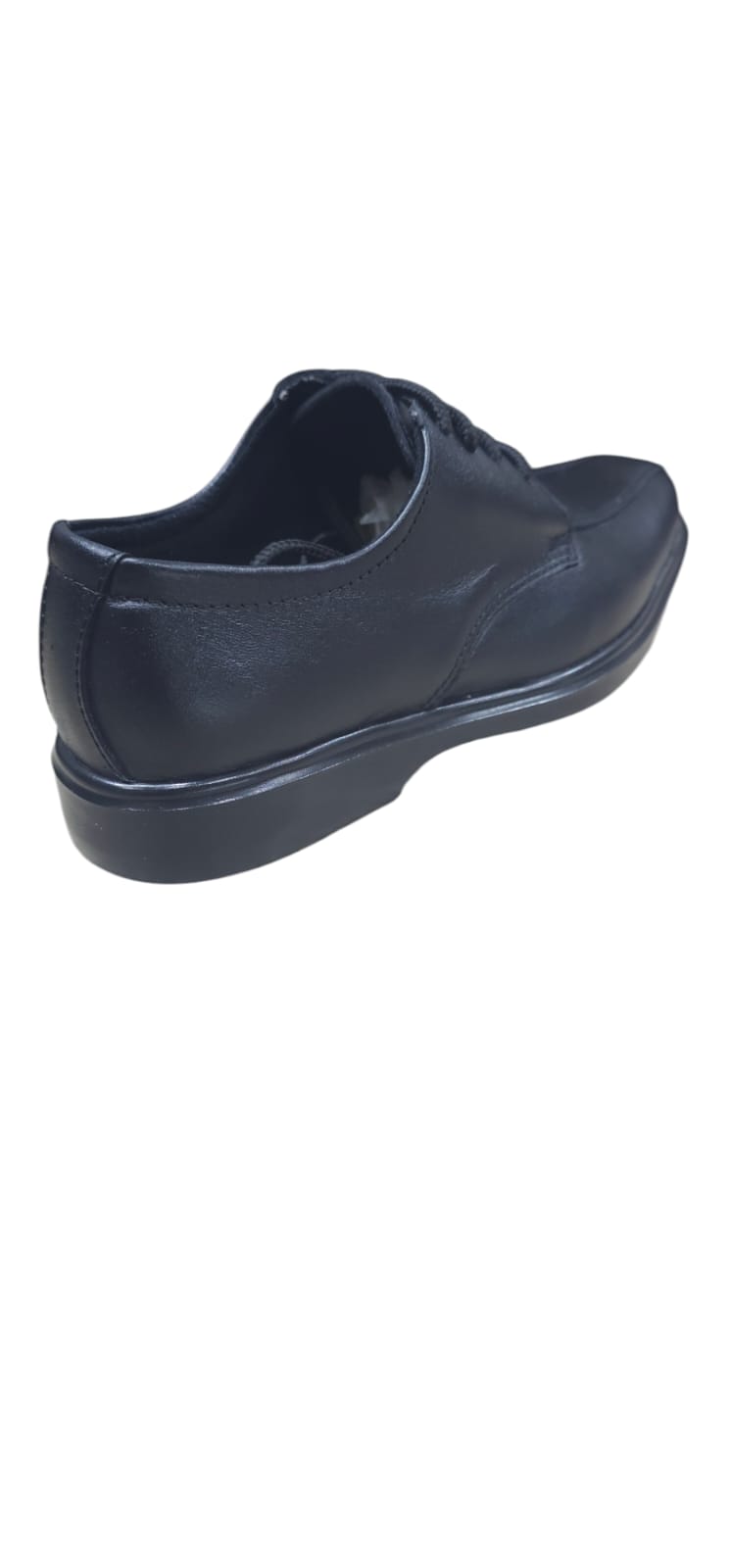 Zapatos Colegiales Negros En Cuero