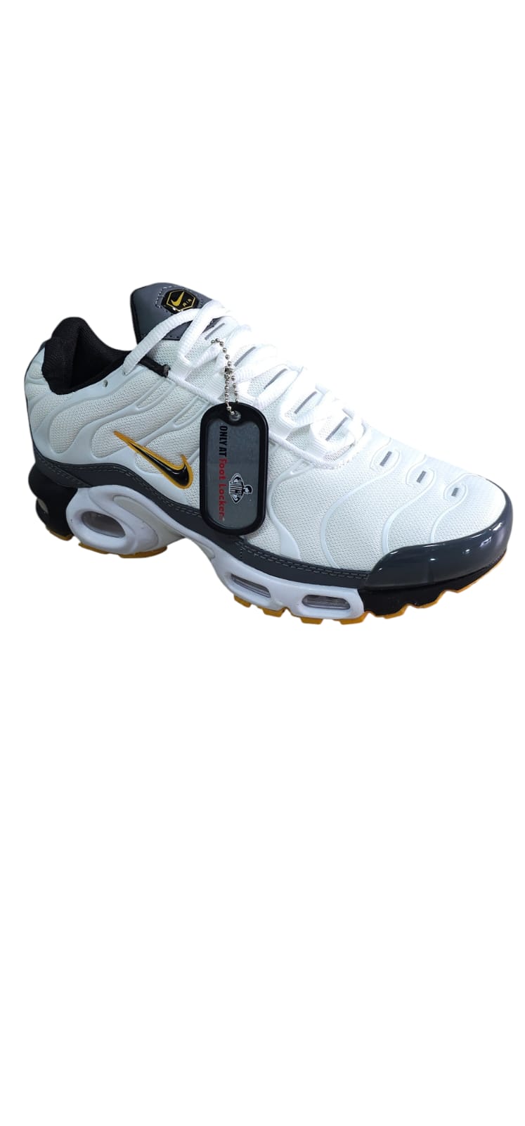 Tenis Nike Air Max Plus TN 1.1 AAA Importadas White Yellow