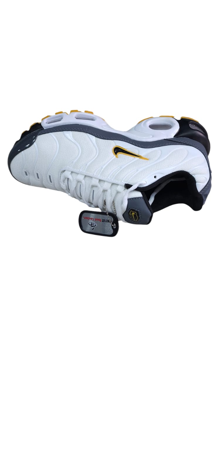 Tenis Nike Air Max Plus TN 1.1 AAA Importadas White Yellow