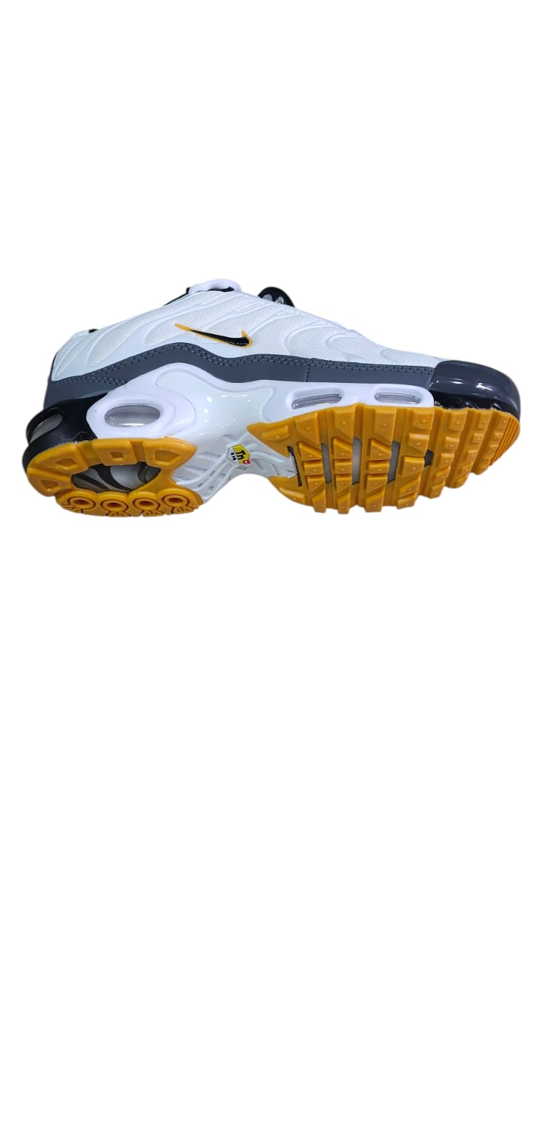 Tenis Nike Air Max Plus TN 1.1 AAA Importadas White Yellow