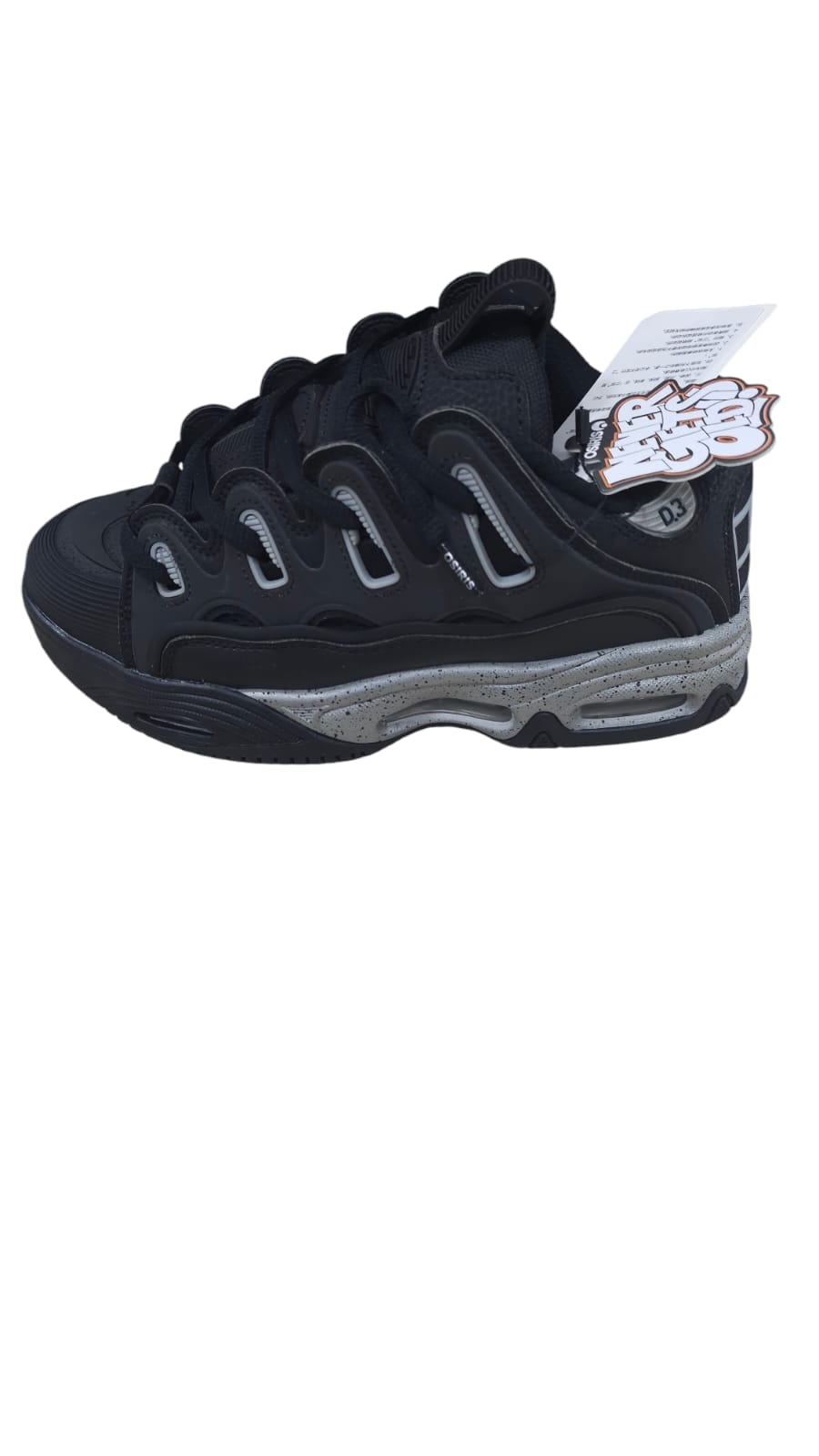 Tenis Osiris D3 2001 Skate Importados Replica AAA Black
