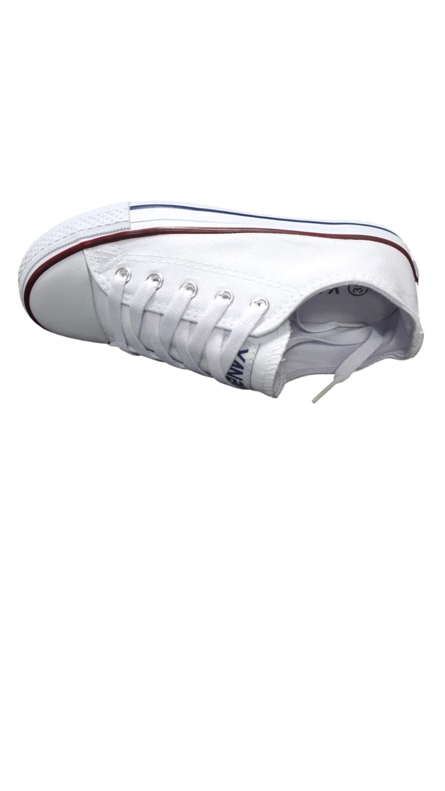 Tenis En Lona Importados White