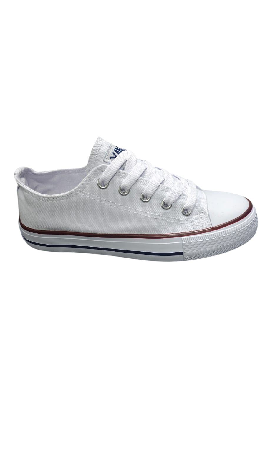 Tenis En Lona Importados White