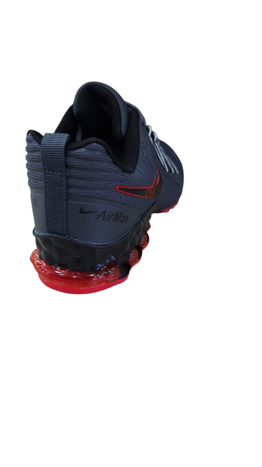 Tenis Importados Suela Tornillo Grey Red