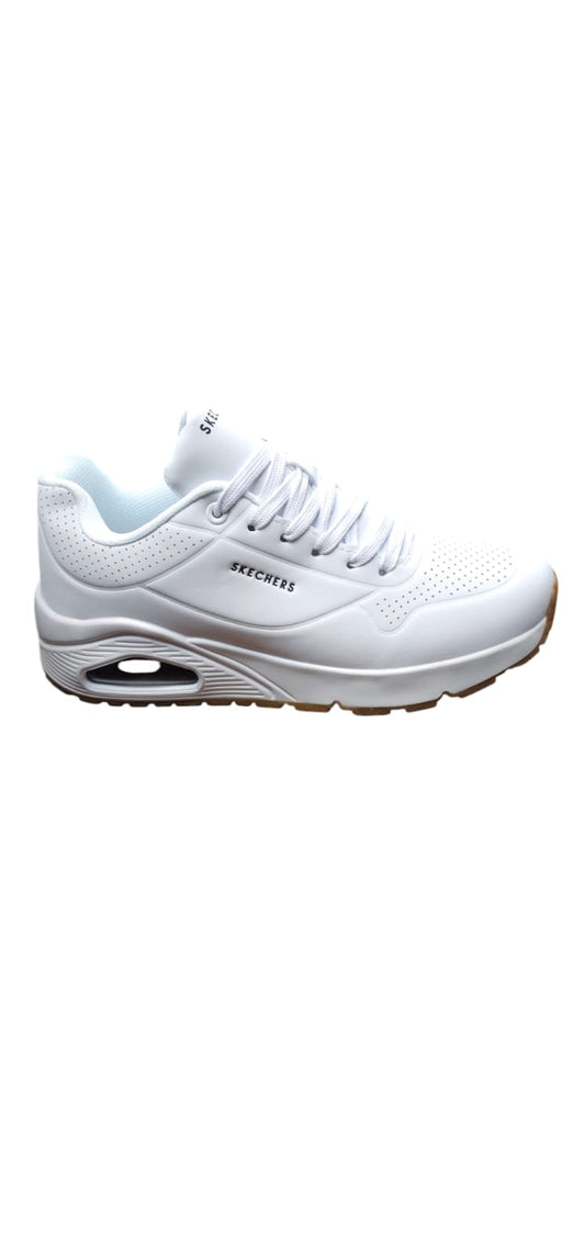 Tenis Skeachers Lifestyle Importados Replica AAA White