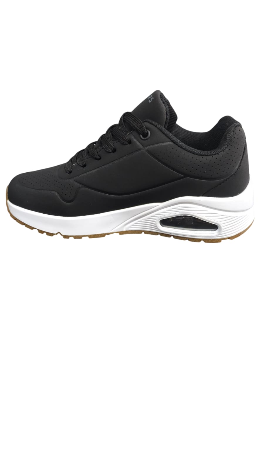 Tenis Skeachers Lifestyle Importados Replica AAA Black White