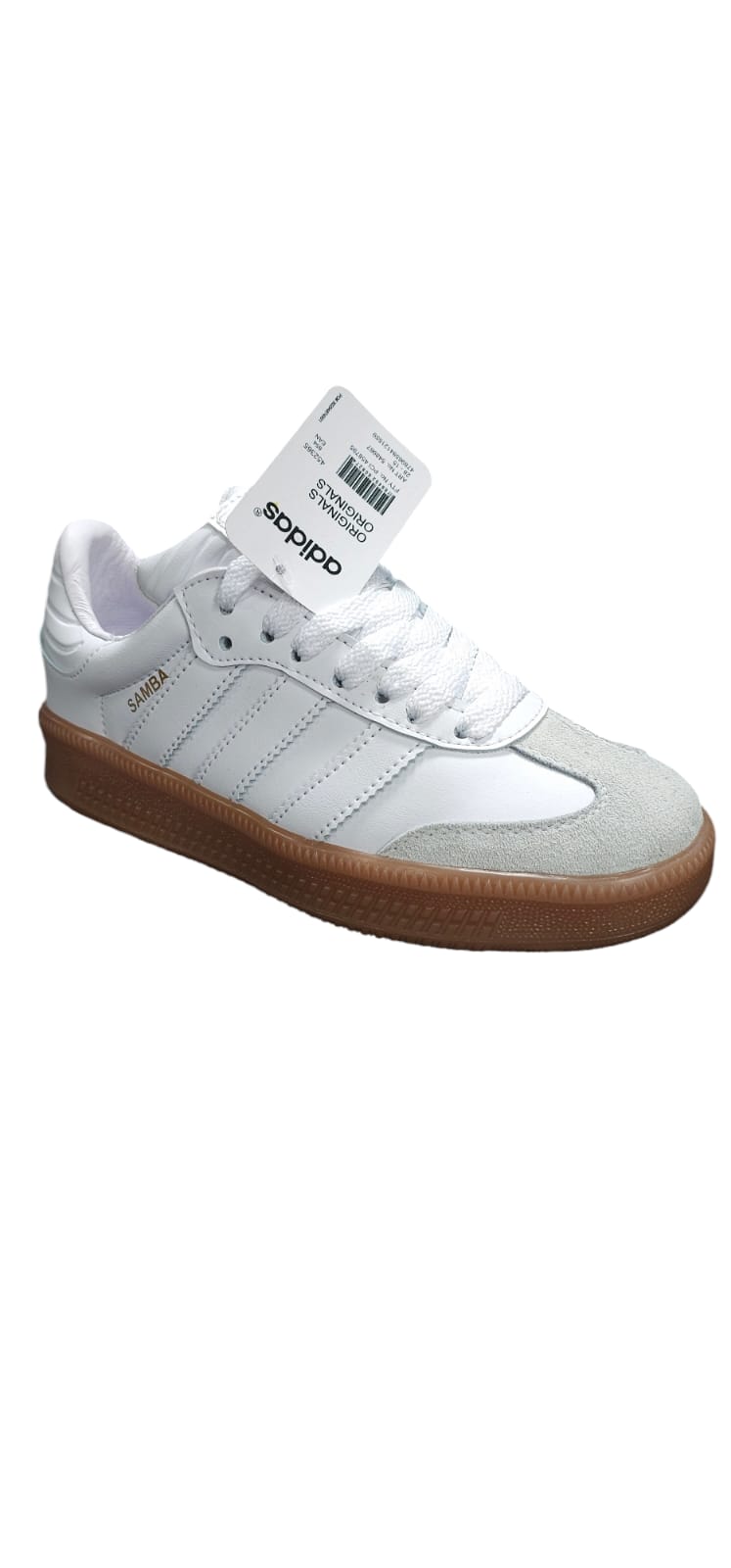 Tenis Adidas Samba White Suela Alta Replica AAA