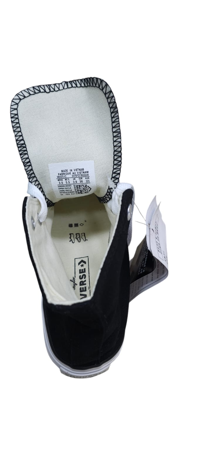 Tenis Converse Importados Chutailor Replica AAA Colors Black