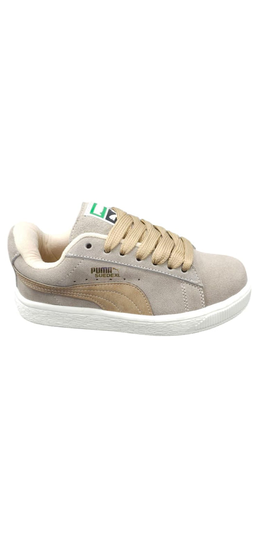 Tenis Puma XL R-eplica AA Nueva Colección Colors BEIGE Cuero