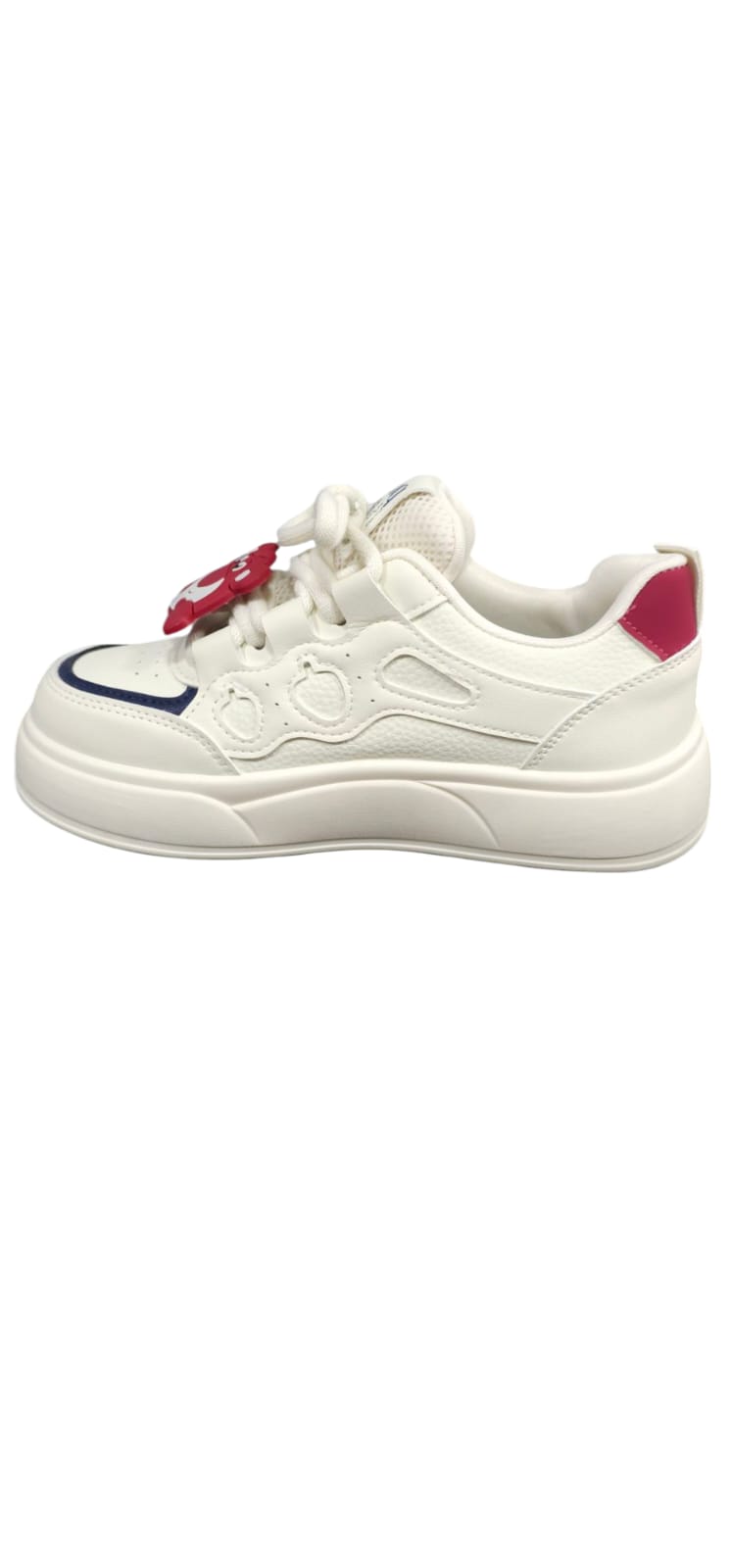 Tenis Importados Suela Plana Moda 2025 New Colección Osito Rojo