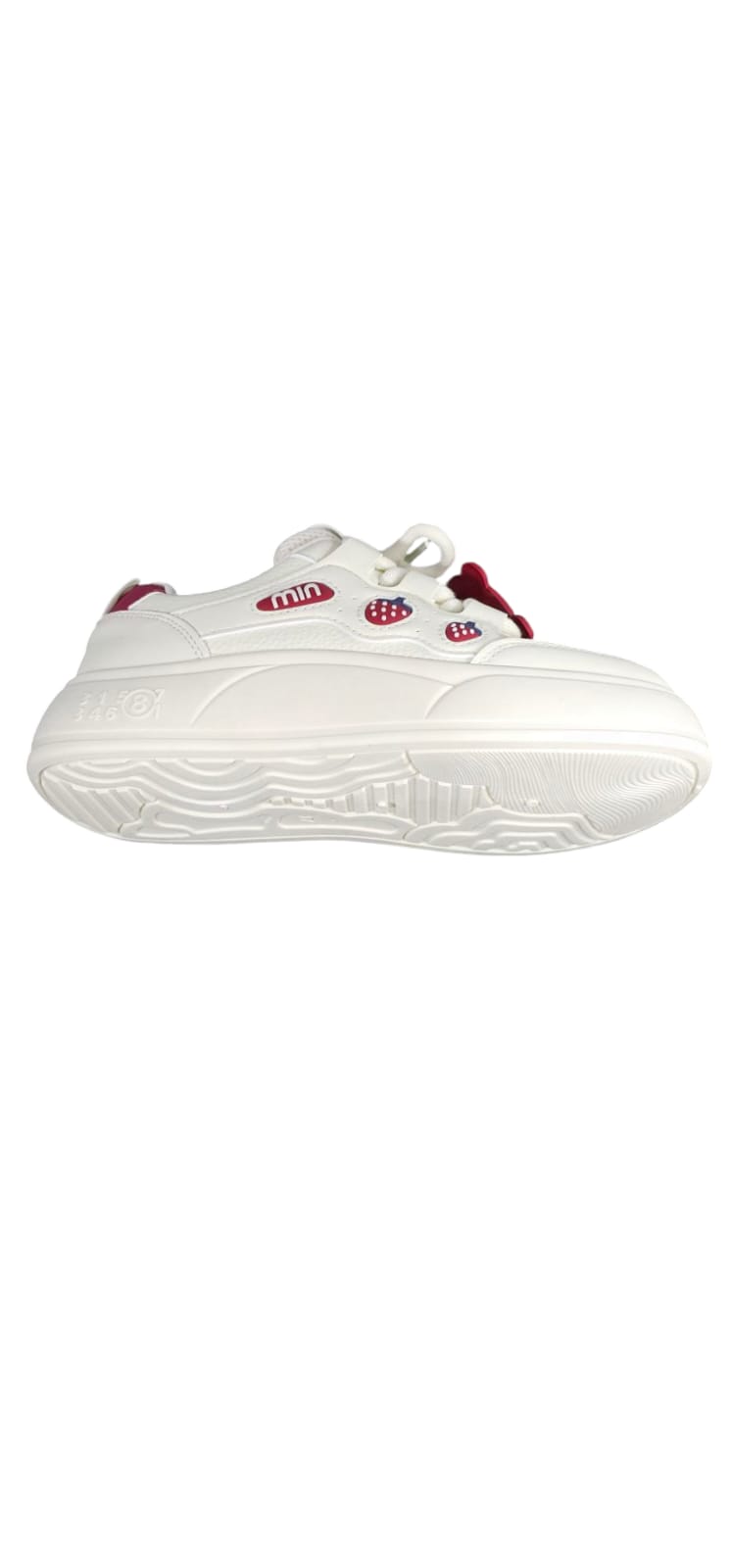 Tenis Importados Suela Plana Moda 2025 New Colección Osito Rojo
