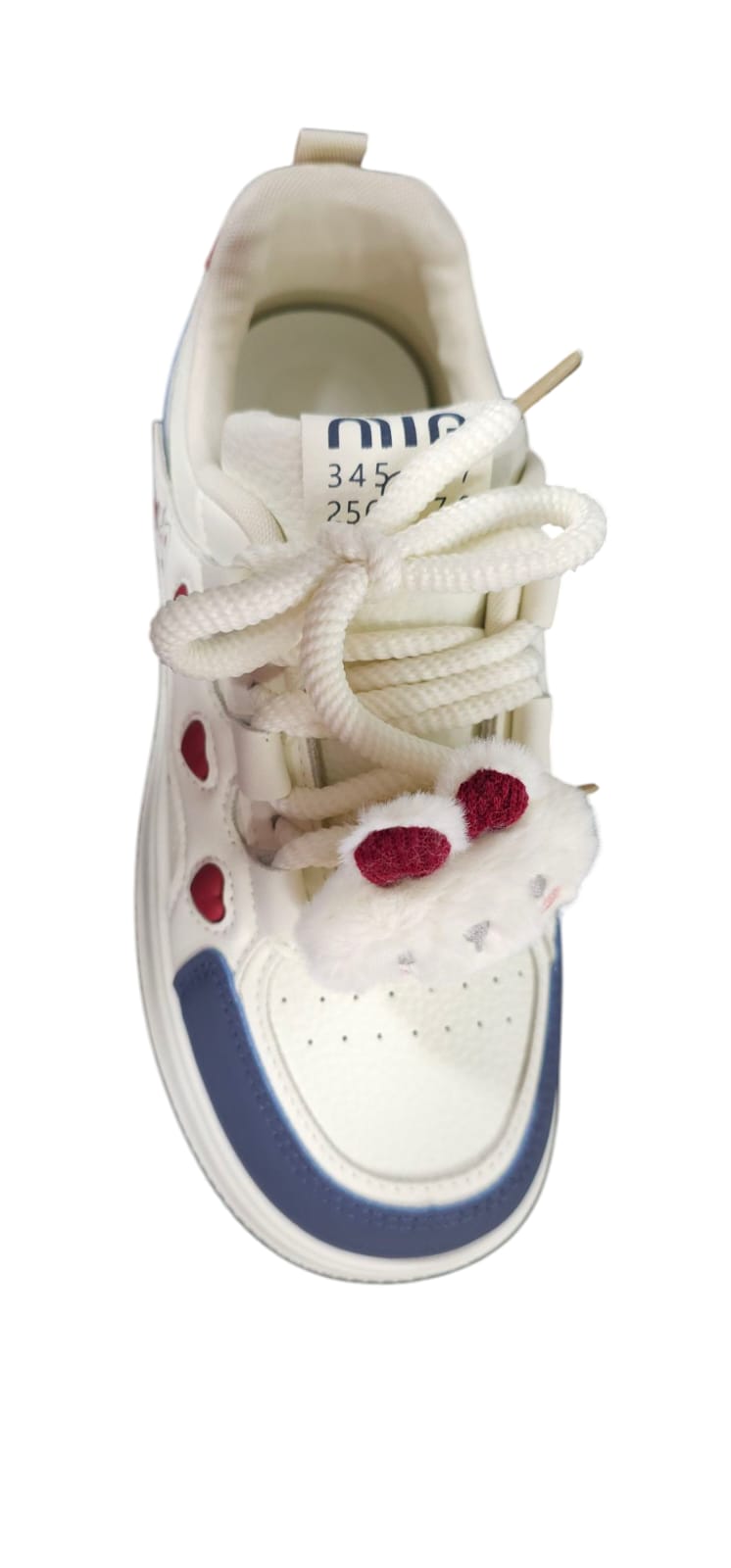 Tenis Importados Suela Plana Moda 2025 New Colección Conejo Blue