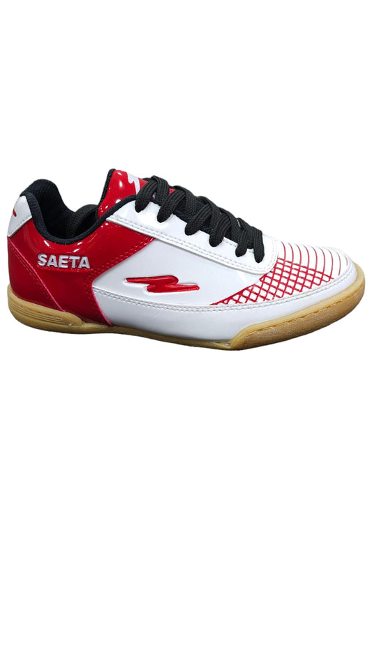 Tenis Futsal Torretin SAETA Replica AA White Red
