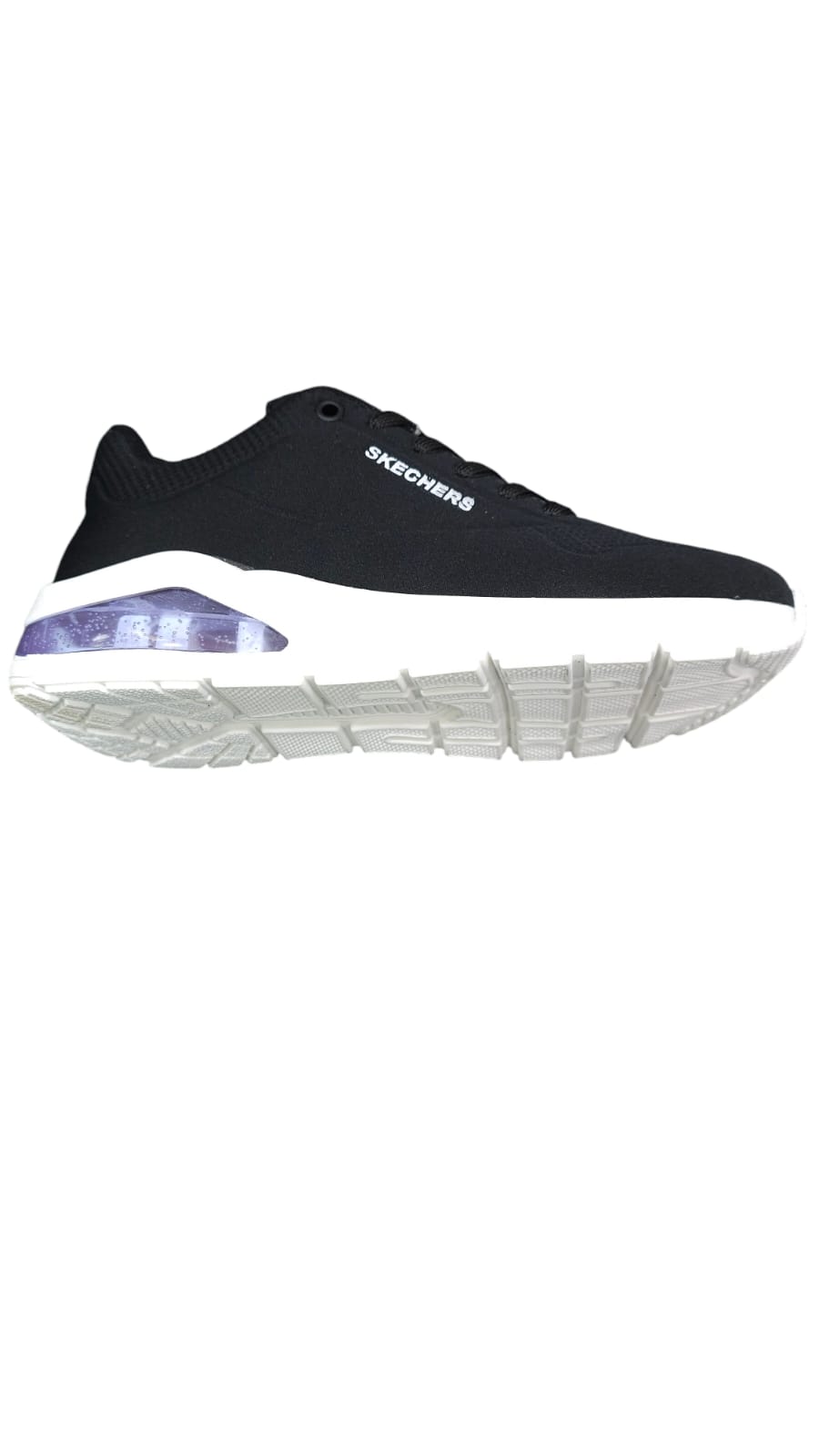 Tenis Skechers Black White Lifestyle AA Black White