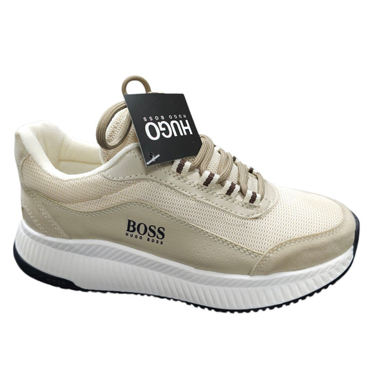 Tenis Deportivos Hugo Boss Replica AA Colección 2025 Beige