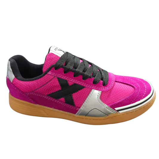 Tenis Torretin Futsal sintética Cosidos Suela En Caucho Munic Fucsia