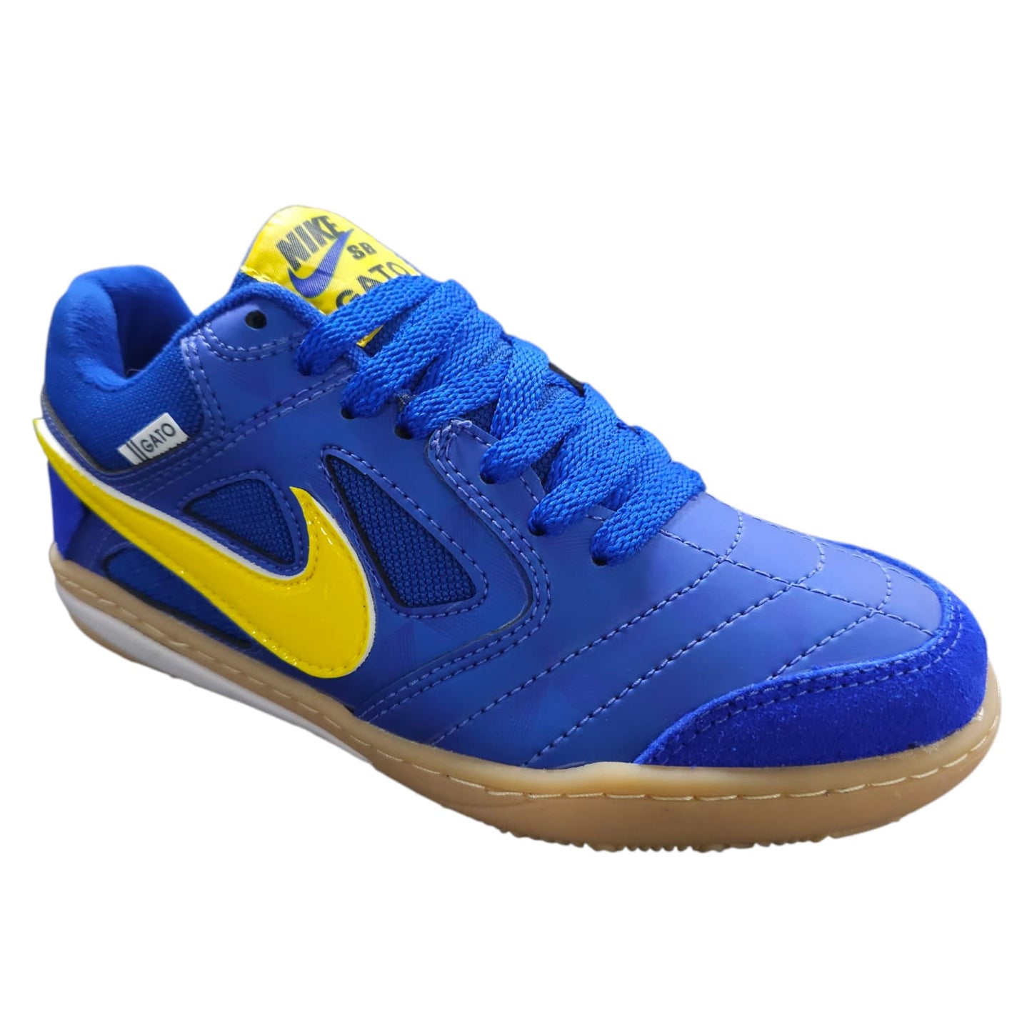 Tenis Futsal  Nike Street Gato Replica AA Para Todo Tipo De Cancha Blue