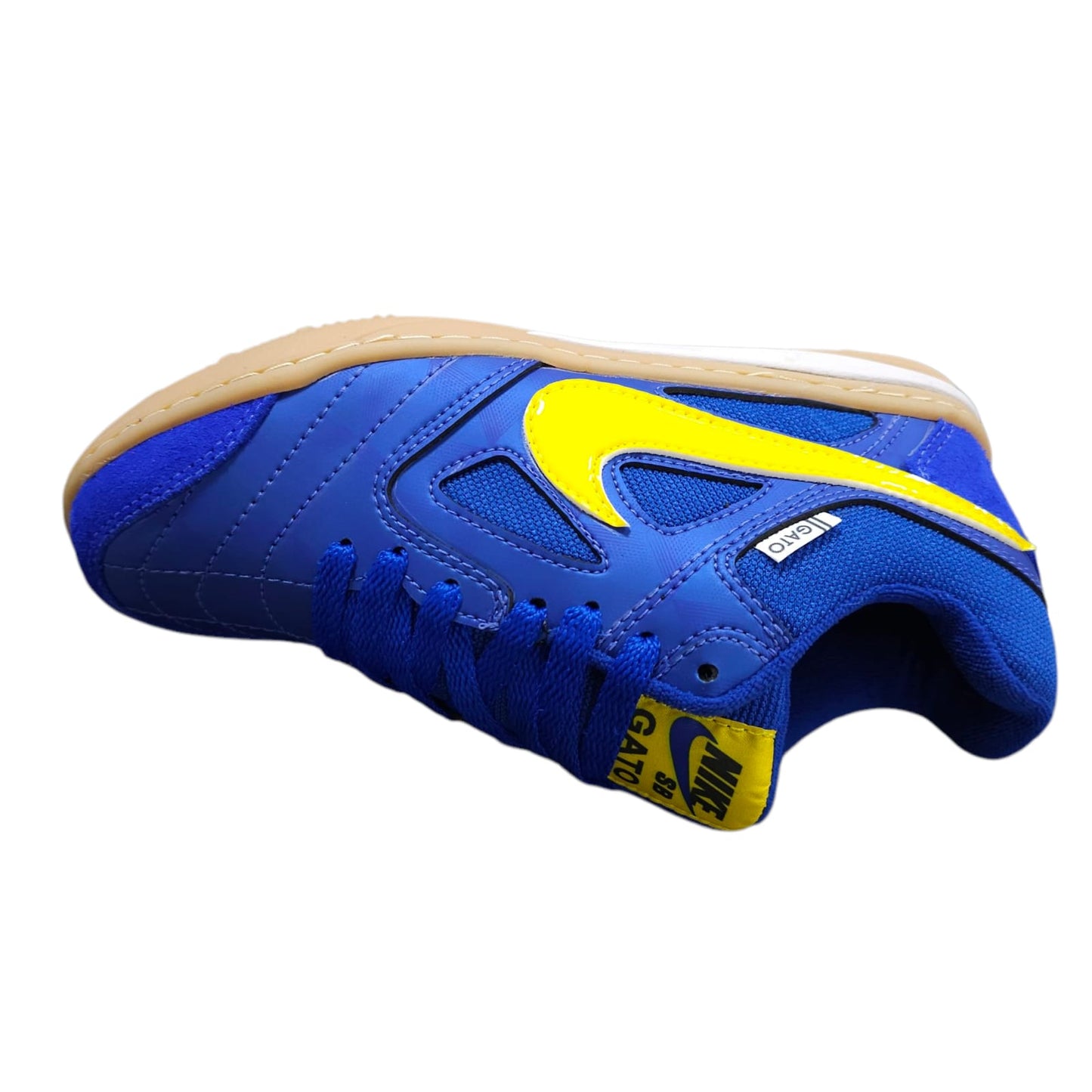 Tenis Futsal  Nike Street Gato Replica AA Para Todo Tipo De Cancha Blue