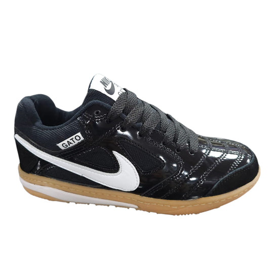 Tenis Futsal  Nike Street Gato Replica AA Para Todo Tipo De Cancha Black