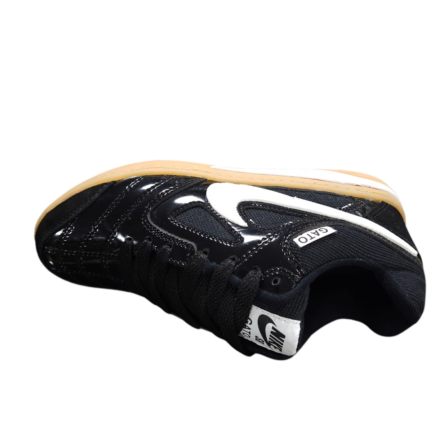 Tenis Futsal  Nike Street Gato Replica AA Para Todo Tipo De Cancha Black