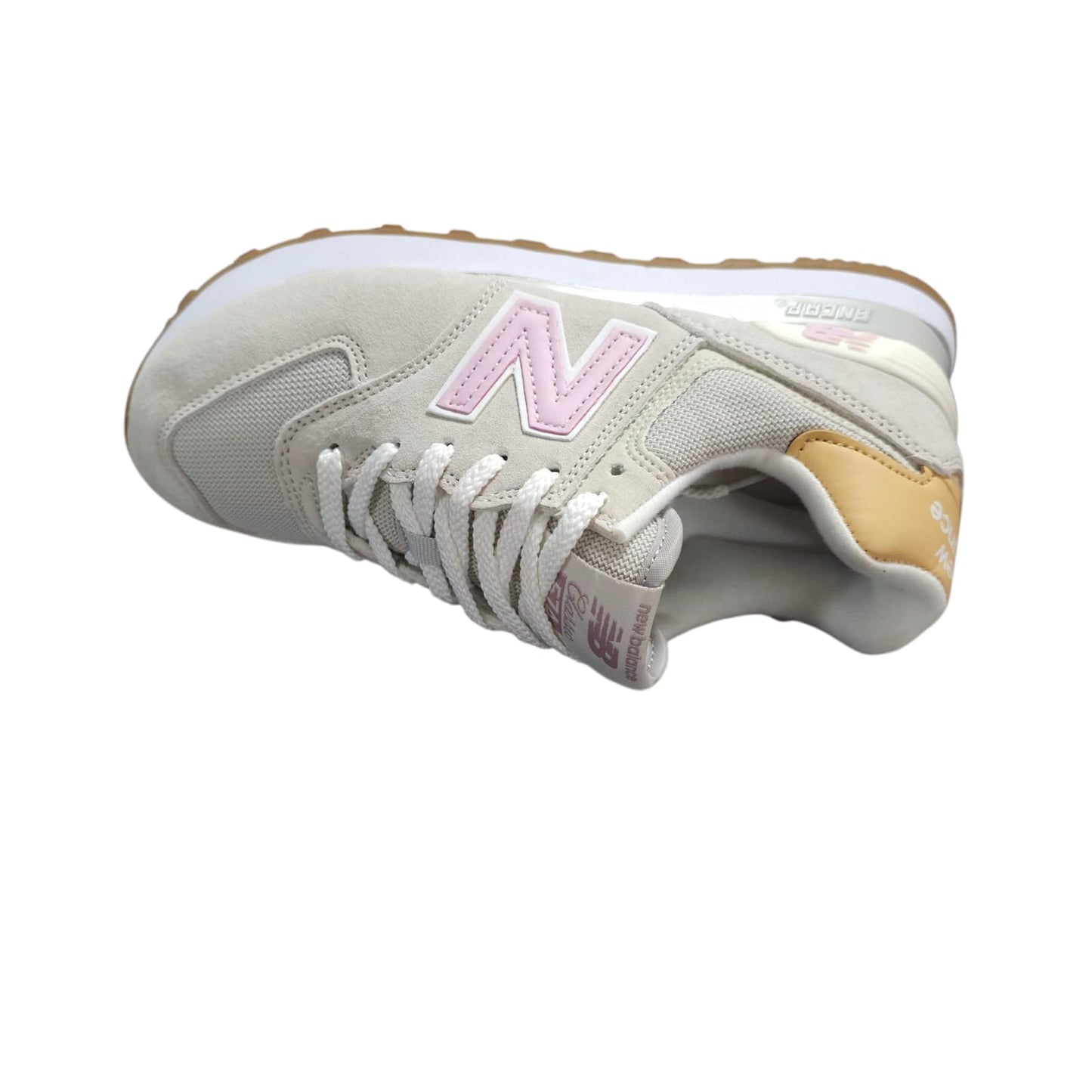 Tenis New Balance 574 Replica AAA Importados Colección Clásica Beige