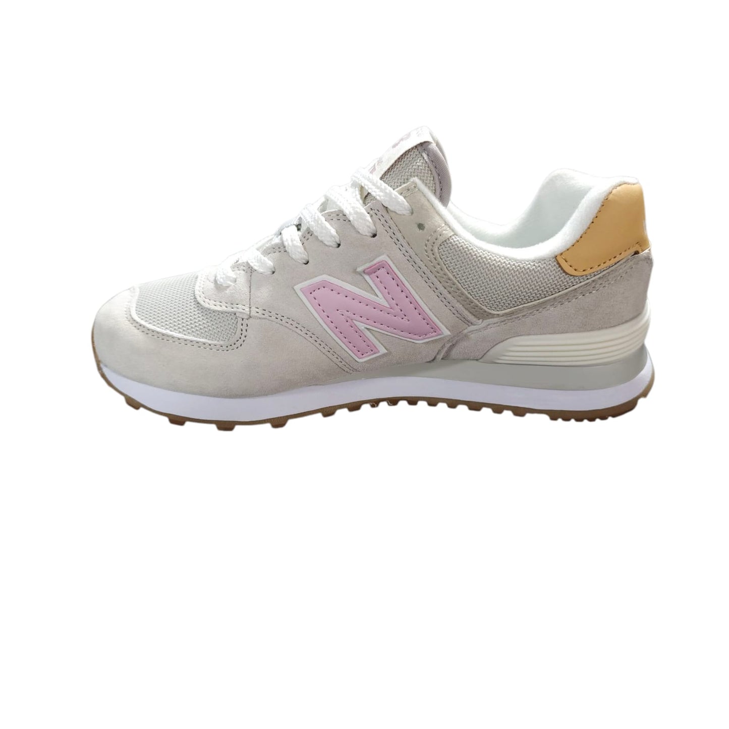 Tenis New Balance 574 Replica AAA Importados Colección Clásica Beige