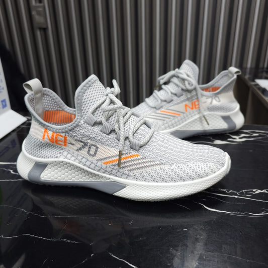 Tenis Importados Tipo Media  Para Hombre Grey