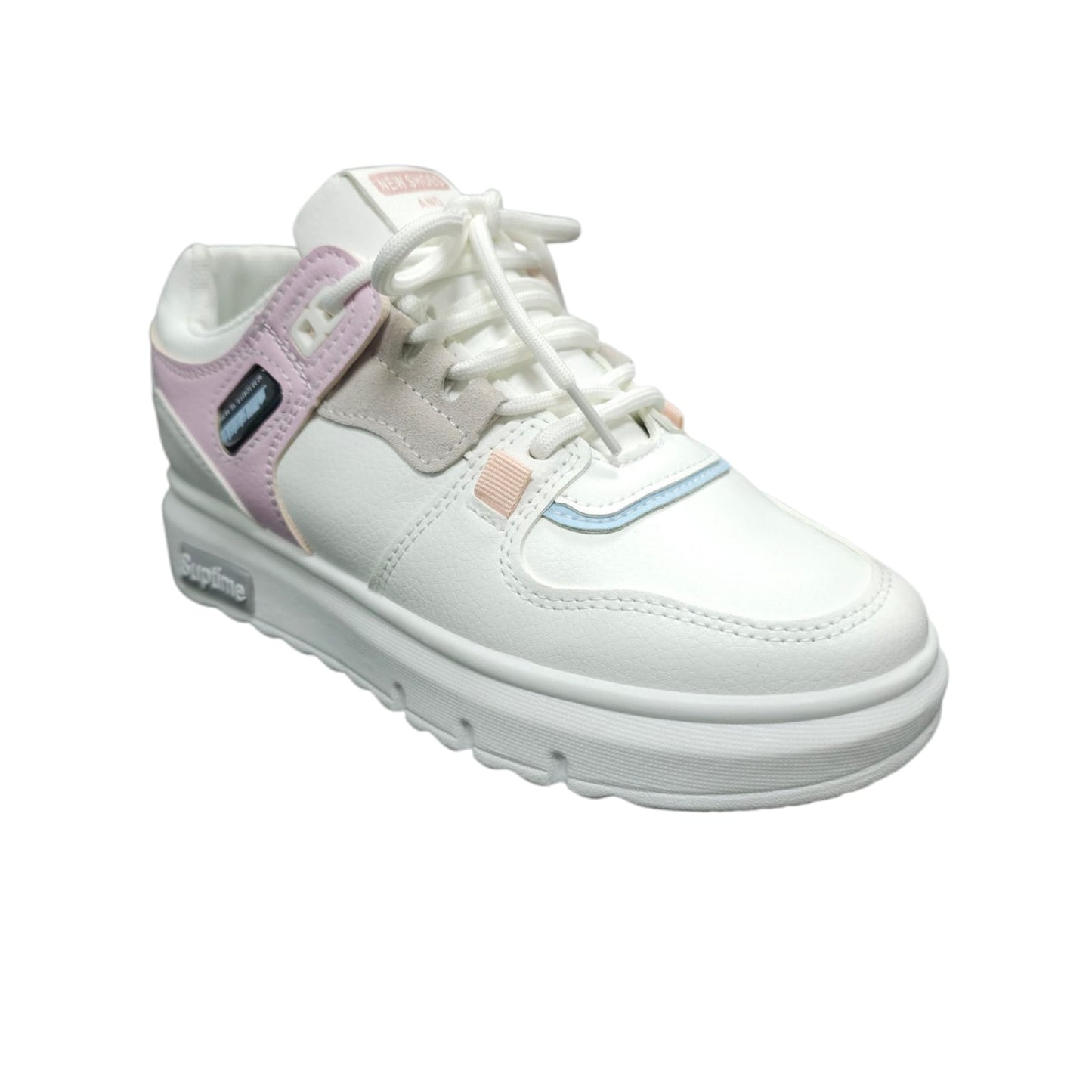 Tenis Con Plataforma Suela Mediana Importados Moda 2025 Pink